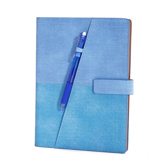Latest A5 Rewritable Waterproof Adult Notebook Smart Scanning Electron APP Sketch Painting Art Diary Notepad: Fresh blue