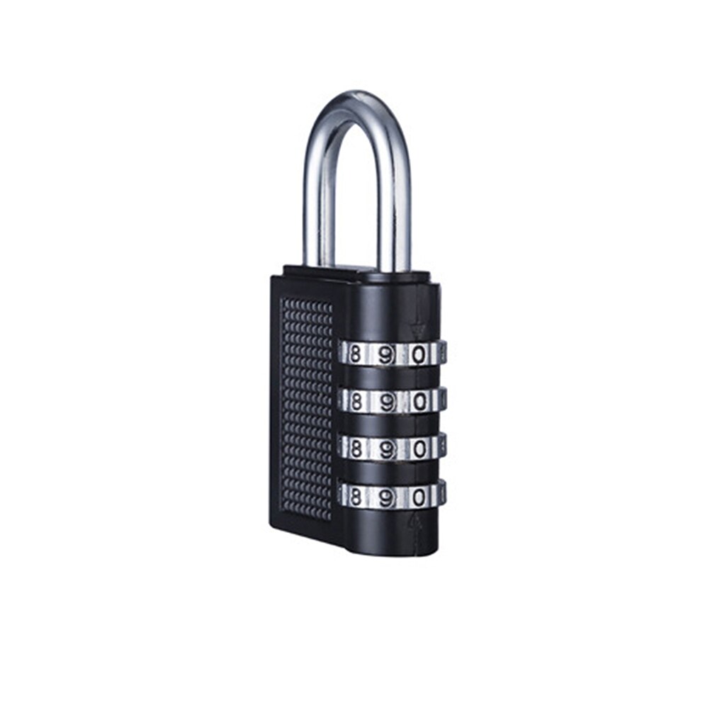 1PCS 4 Dial Digit Combination Suitcase Luggage Metal Code Password Lock Padlock For Luggage Accessories Random Color