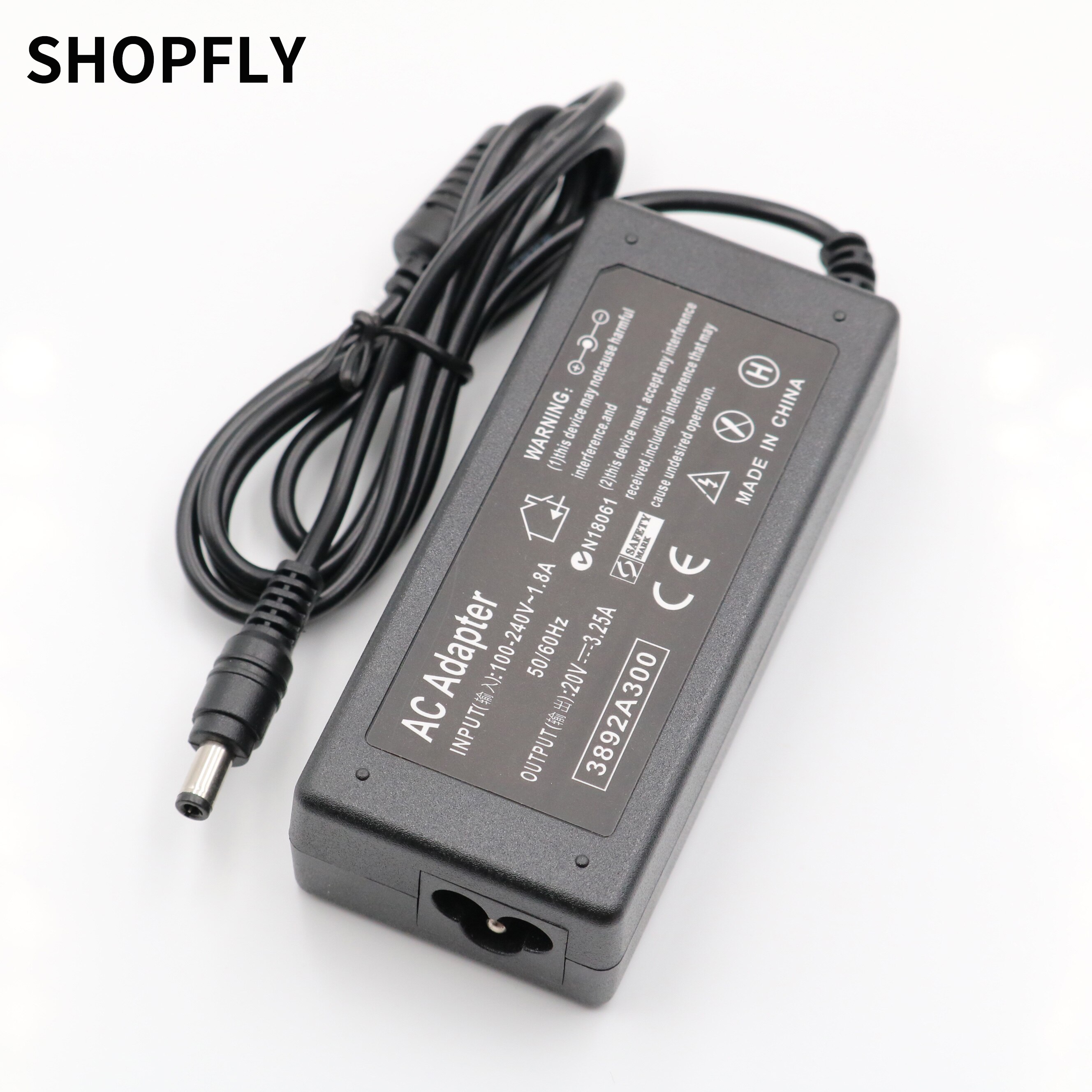 20V 3.25A Power Ac Adapter Laptop Oplader Voor Lenovo Ideapad N586 P580 P585 PA-1650-56LC CPA-A065 36001792 Adapter