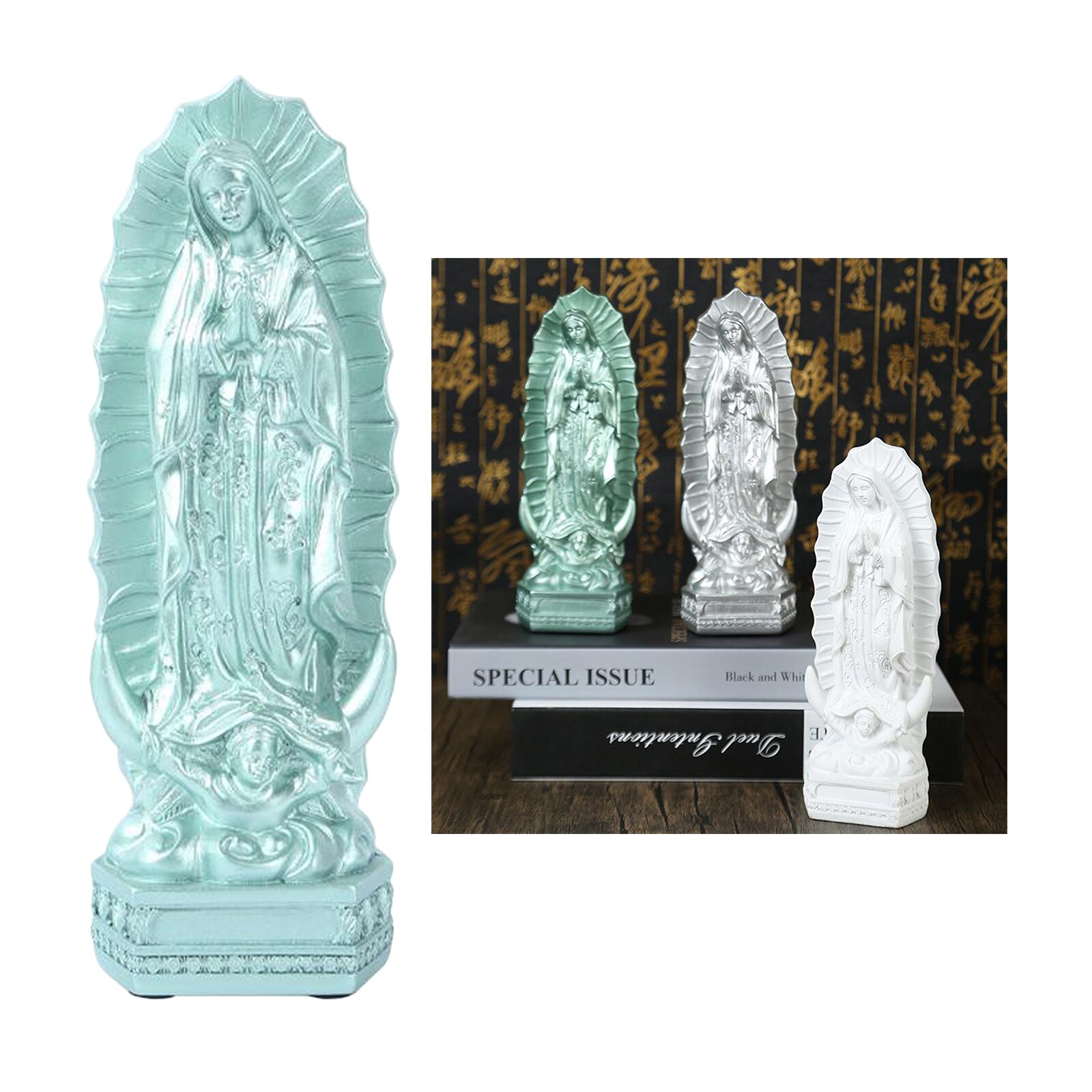 Statue de la vierge marie notre dame, lourde, Figure du Christ