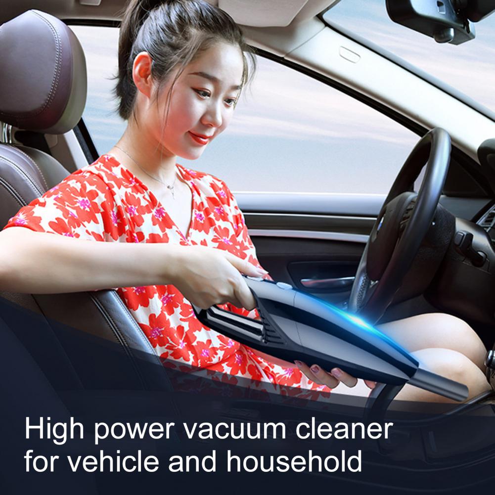 Car Vacuum Cleaner Powerful wireless rechargeable Handheld Rechargeable Small vacuum cleaner ABS 120W Dustbuster for Car