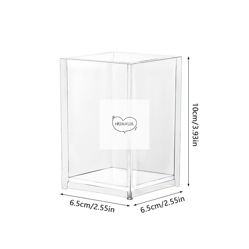 Make-up Organizer Plastic Make-up Borstel Pot Opslag Acryl Voor Cosmetica Houder Bureau Cosmetische Opslagcontainer