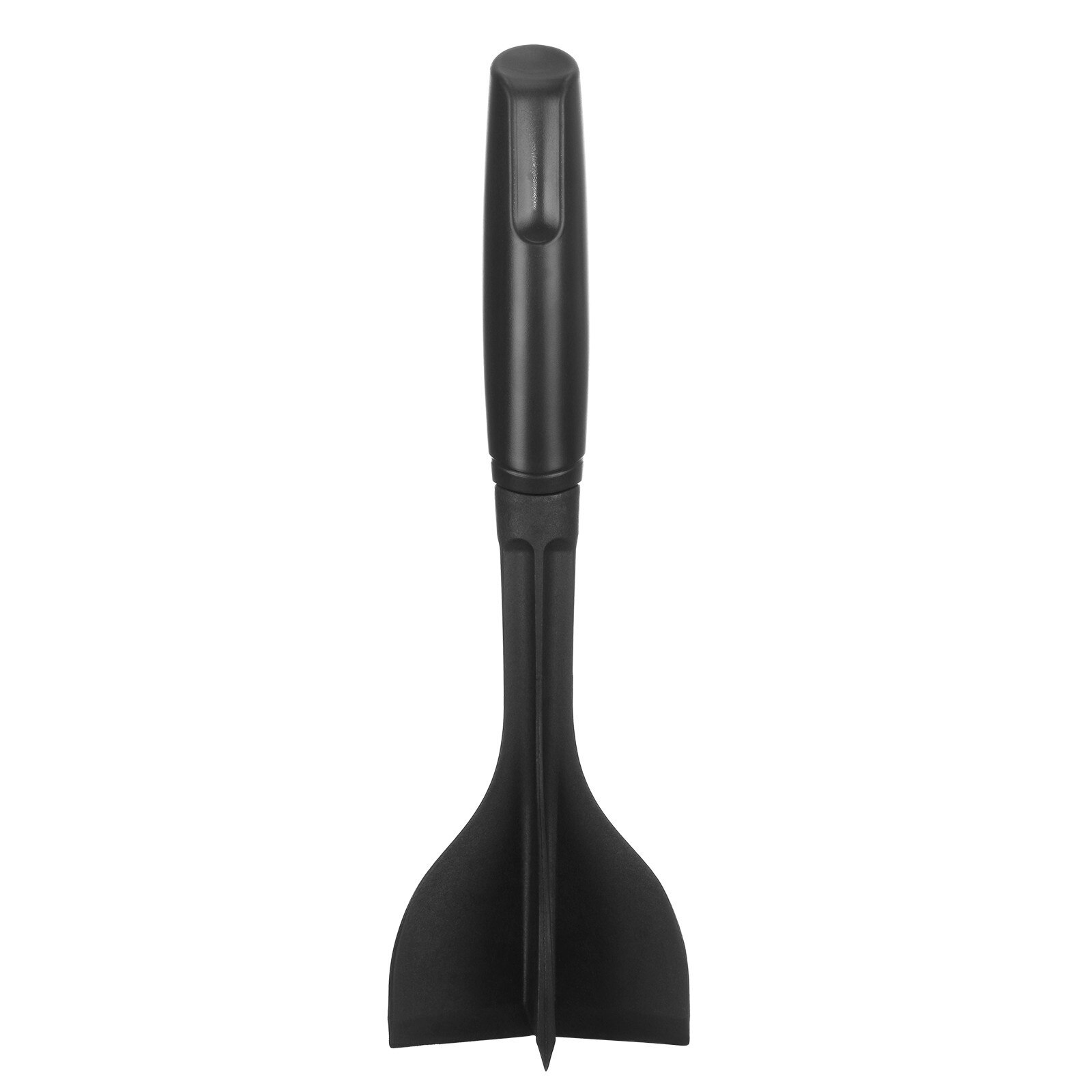 Kitchen Burger Meat Cleaver High Temperature Black Stirring Meat Cutting Tool Restaurant Cooking Seasoning Crushing Tool