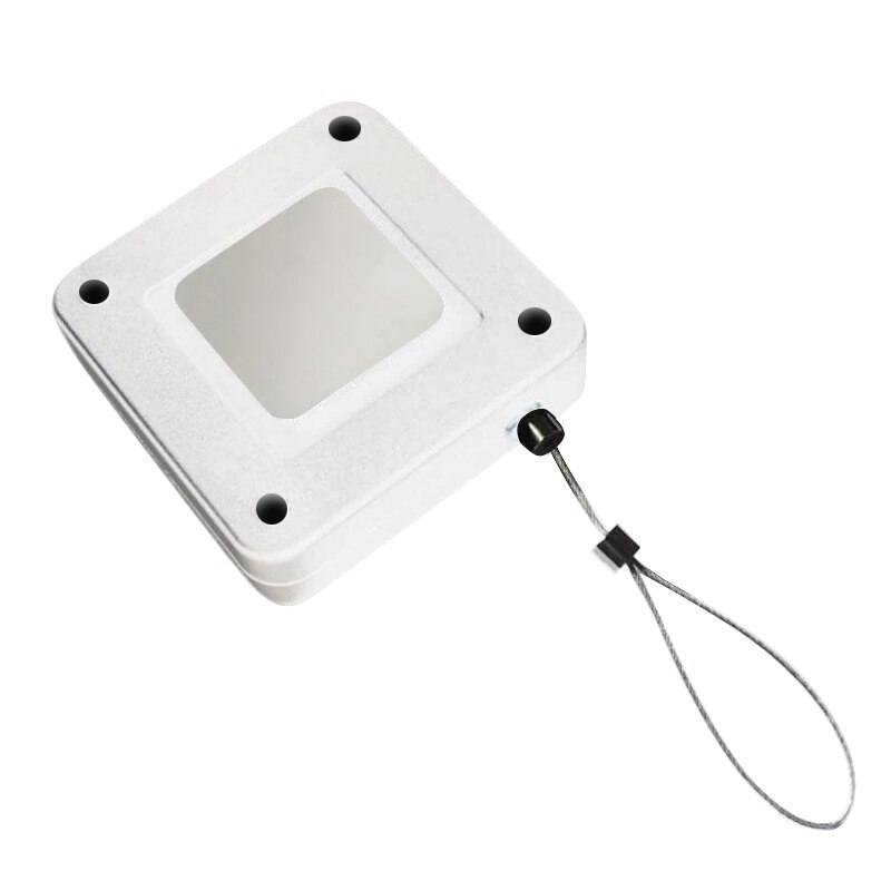 800G Pull Automatische Deurdranger Smart Sensor Deurdranger, automatisch Dicht Voor Alle Deuren Punch-Gratis Staal Touw Lengte 1.2M: white