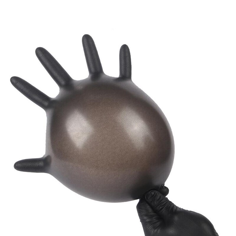 10-100Pcs Nitril Handschoenen Zwart Food Grade Waterdichte Allergie Gratis Keuken/Rubber/Wassen/Werkhandschoenen wegwerp Latex Handschoenen Volwassen