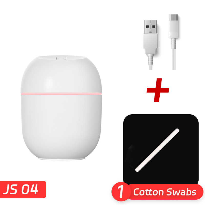 Mini Tragbare Wasser Tropfen Luftbefeuchter USB Desktop Indoor Haushalt Stumm Luft Zerstäubung Luftbefeuchter: WHITE