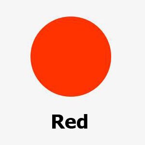 Color 19mm Cute Circles Round Code Stickers Scrapbooking Self Adhesive Sticky Labels: Red