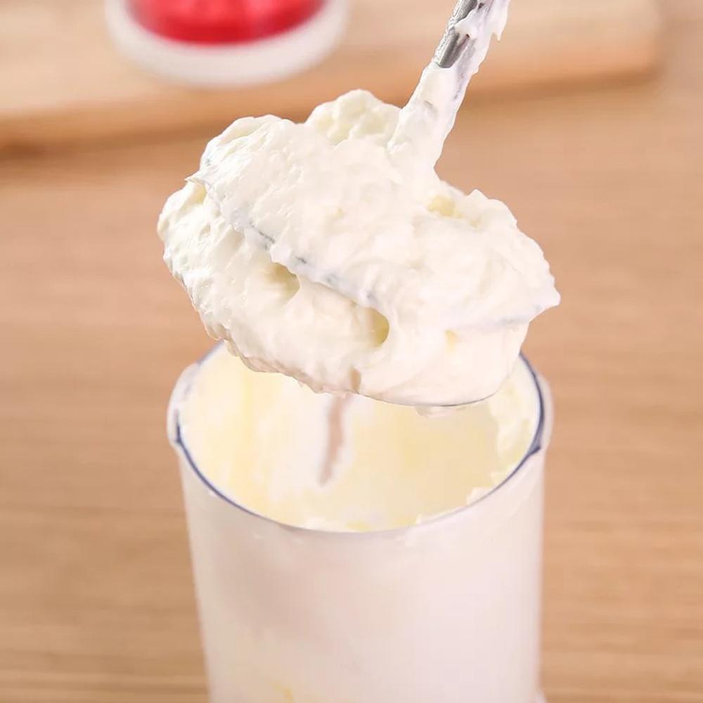 ZLCA Manual Milk Frother Foam Maker Coffee Milk Double Mesh Milk Creamer Foamer Grreen Kitchen Accessories Gadget Tools