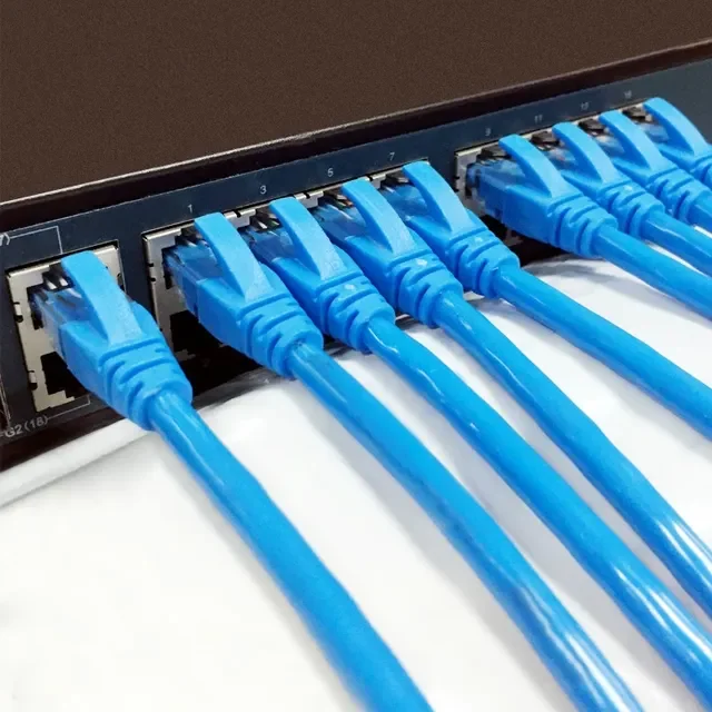 Cat6 Ethernet Cable Rj45 Lan Cable CAT 6 Network Patch Cable 50M 5M UTP RJ45 Network Patch Cable for PS PC Internet Modem Router