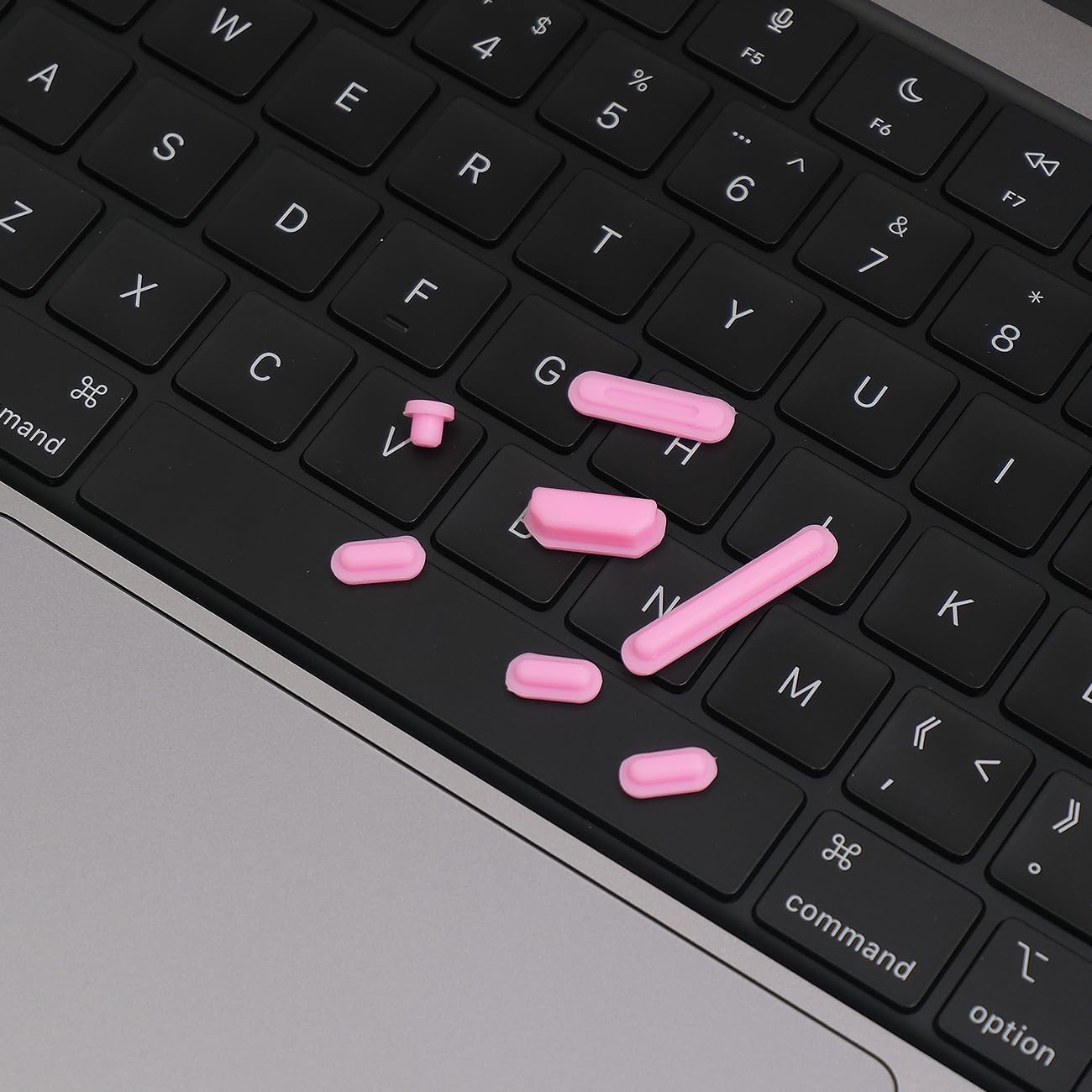 7PCS Dust Plug Cover Dirt Plug Cups Set for MacBook Pro 14/16 inch Air M3 M2 M1 A2779/A2442/A2780/A2485/A3113/A3114/A2681/A2941