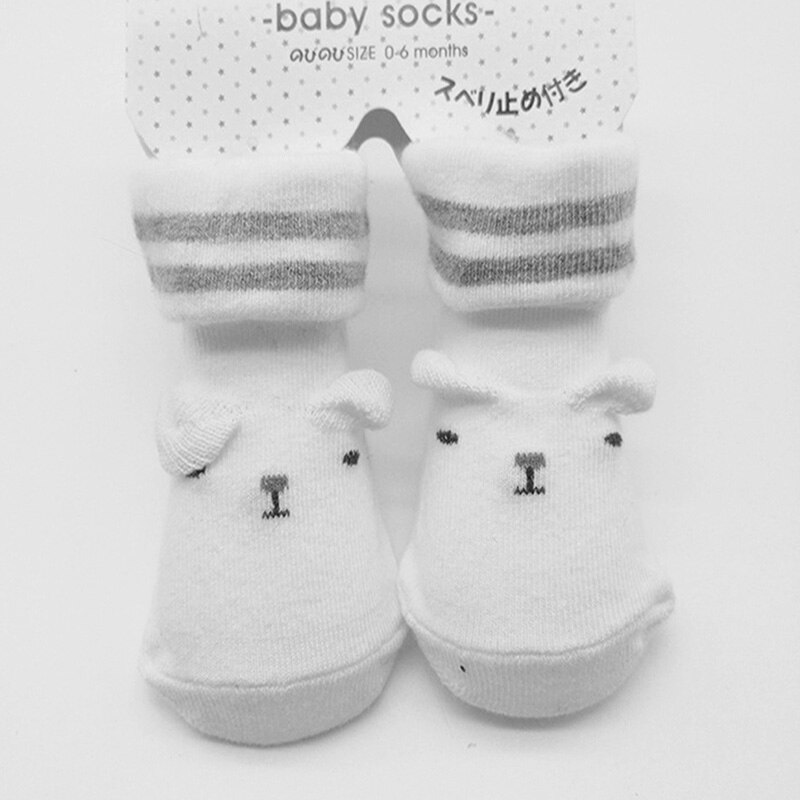 Best Cute Toddler Newborn Baby Comfortable Socks Boy Girl Soft Sole Anti-slip Socks Infant 0-6M