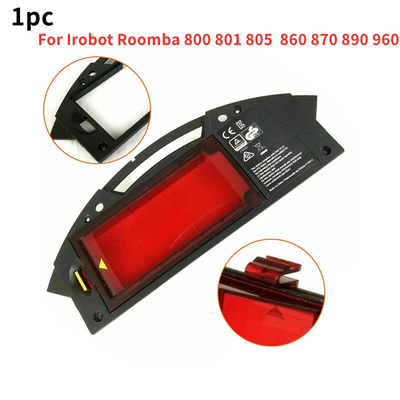 1 * Polvo Bin puerta para Irobot Roomba 800 Aeroforce polvo Bin de la puerta 801, 805, 850, 860, 870, 890, 960 hogares Herramientas de limpieza: A