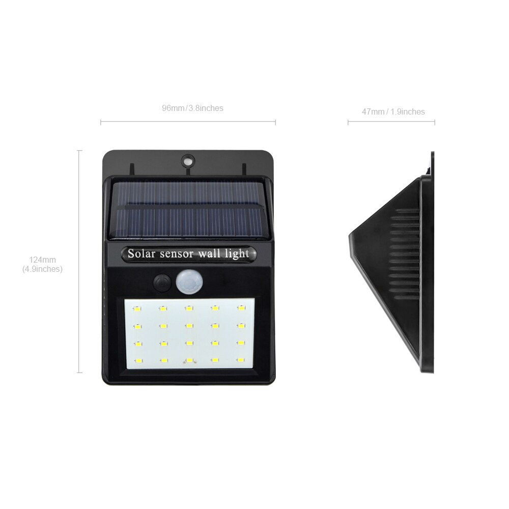 Solar Rechargeable Solar light LED Solar lamp Spotlight Outdoor Garden Wall light Motion Sensor Smart Street Garland Yard lights
