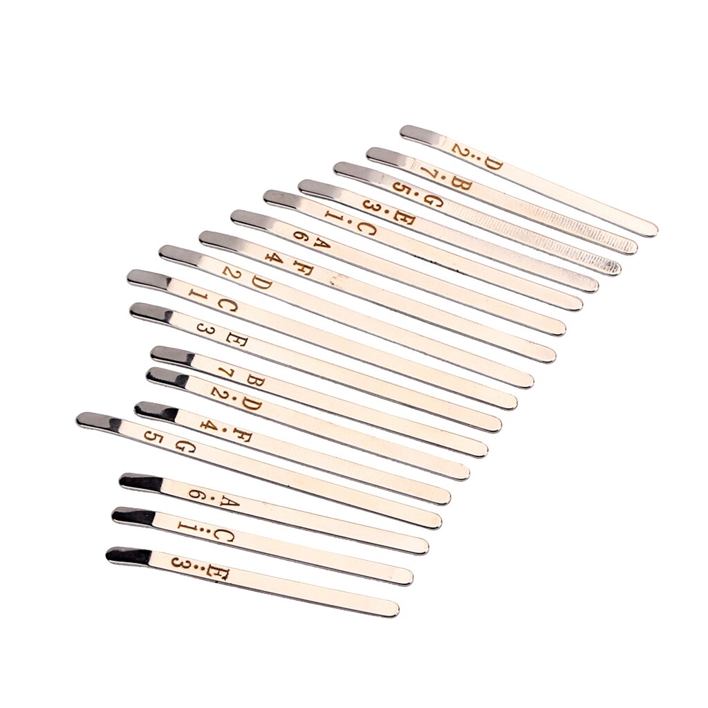 Kalimba 17-Key Note DIY Thumb Piano Key Lettering Parts Kalimba Accessory