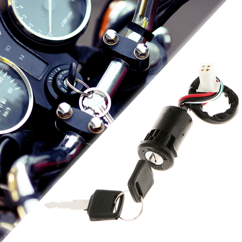 ATV Quad Key Ignition switch 4 wire 50 70 90 110 125 150 200 250CC TaoTao SUNL