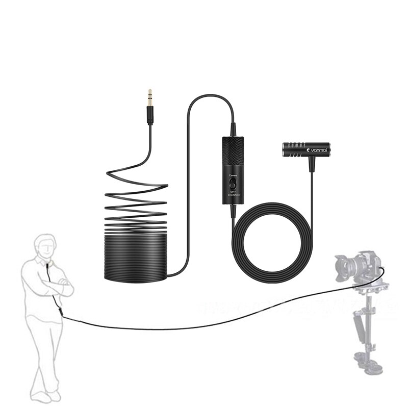Yanmai – Microphone à condensateur R933S pour enseignement numérique, enregistrement d'interview, caméra de conférence
