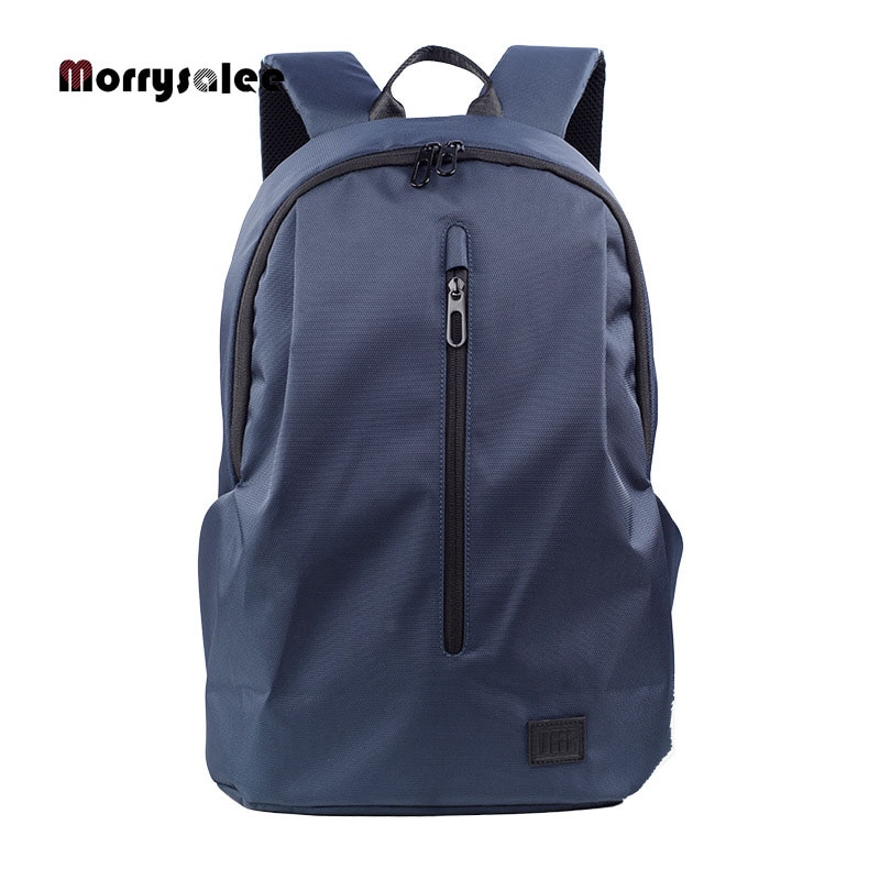 Men's Bag Business Leisure Double Backpack Solid Color Oxford Cloth Computer Bag Shoulders Crossbody Bags Anti Theft: Blue