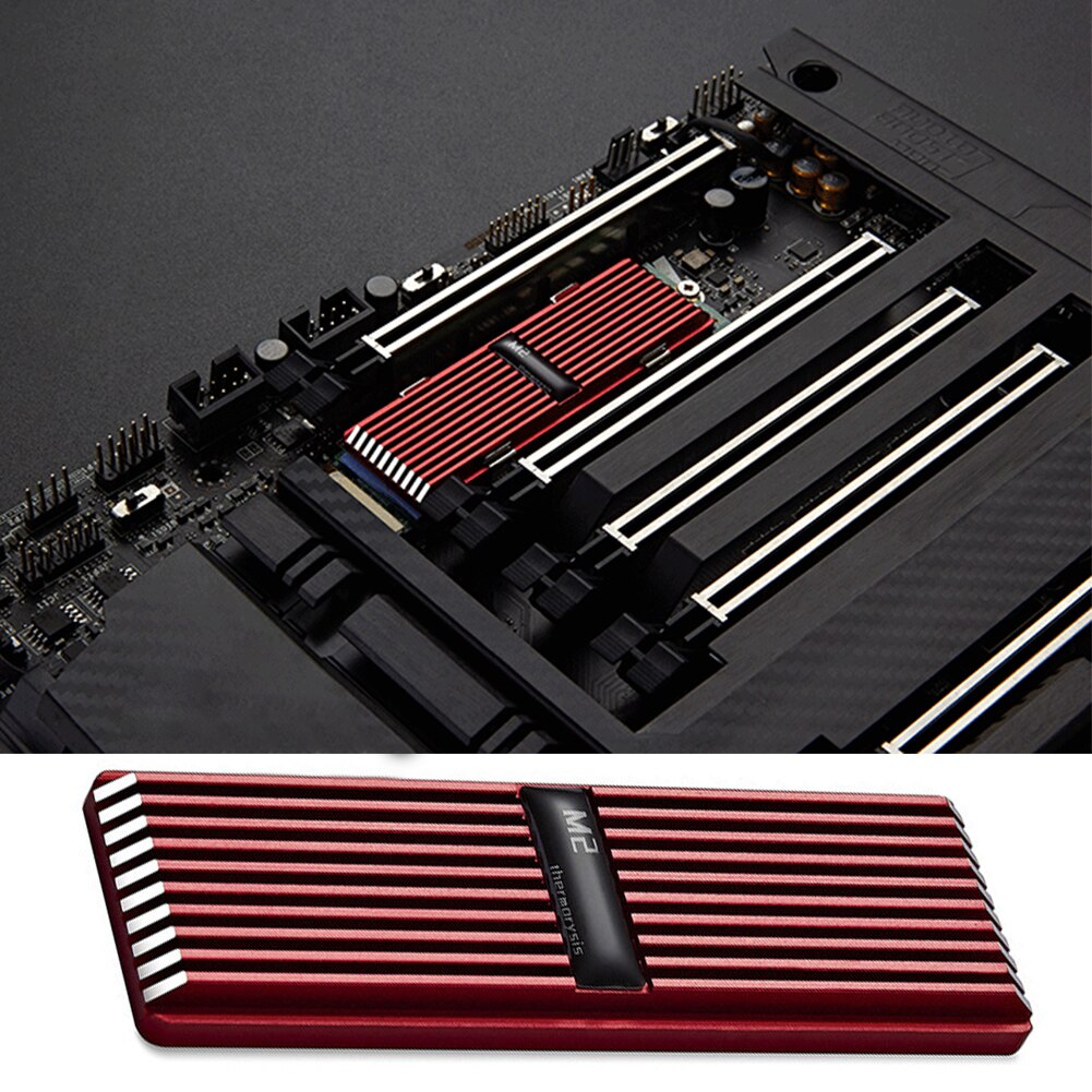 Thermal Pad M.2 Hard Disk Cooling System Home Gasket Computer Cooler Desktop PC Heat Dissipation SSD Heatsink