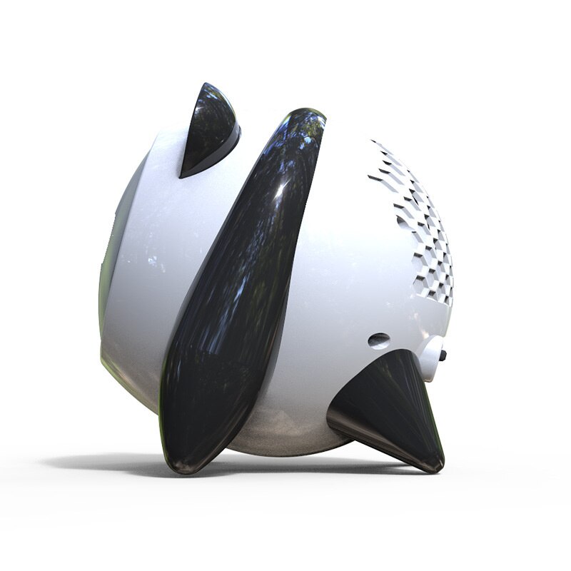 Ai Panda Draadloze Bluetooth Speaker L Cartoon Geluid Subwoofer Nachtlampje: Default Title