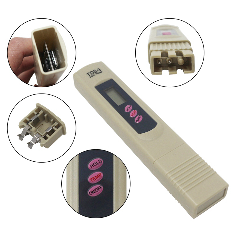 Digital ATC PH Meter Water Tester Aquarium Soil Fishing Tank Analyzer LCD Pen PH Monitor Automatic Calibration