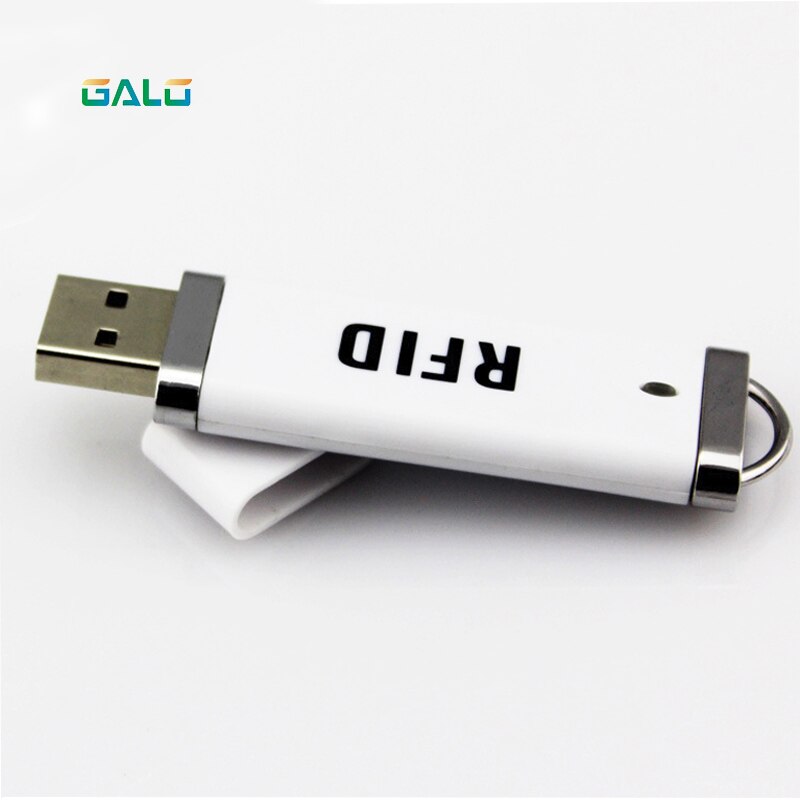 Mais novo mini usb rfid id sem contato proximidade smart card reader 125khz em4001 suporte windows/android/i-pago