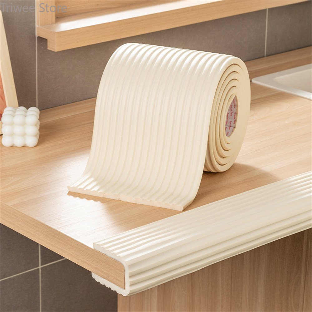 Anti-bumb Protection Strips Soft Bag Foam Anti-collision Wall Sticker Furniture Protection Desk Corner Protector Adhesive 2m