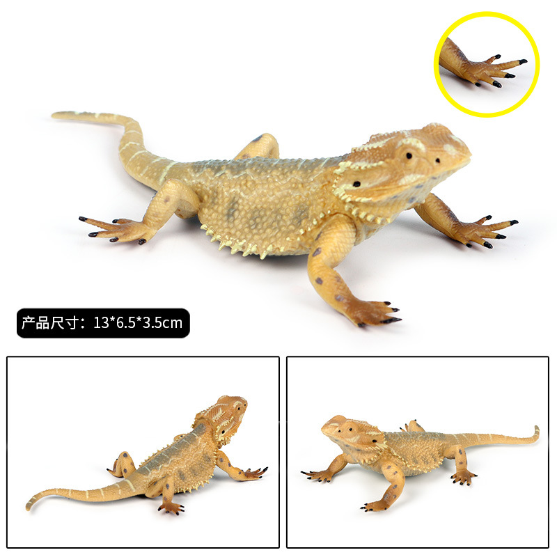 Lizard Figuur Simulatie Diermodel Collector Decor Amfibie Dier Model Hagedis Koelbloedige Reptiel Dieren Figuren