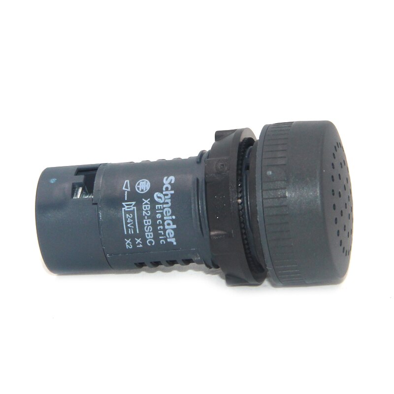 Schneider Electric XB2BSBC 24VAC/DC buzzer black XB2-BSMC 220VAC 50/60HZ continuous sound opening size 22mm brand original