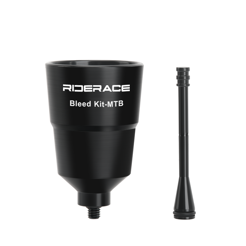 RIDERACE Bicycle Oil Funnel Bleed Kit For Shimano Road Cycling Adapter MTB Mountain Bike Hydraulic Disc Brake Bleed Repair Tools: black