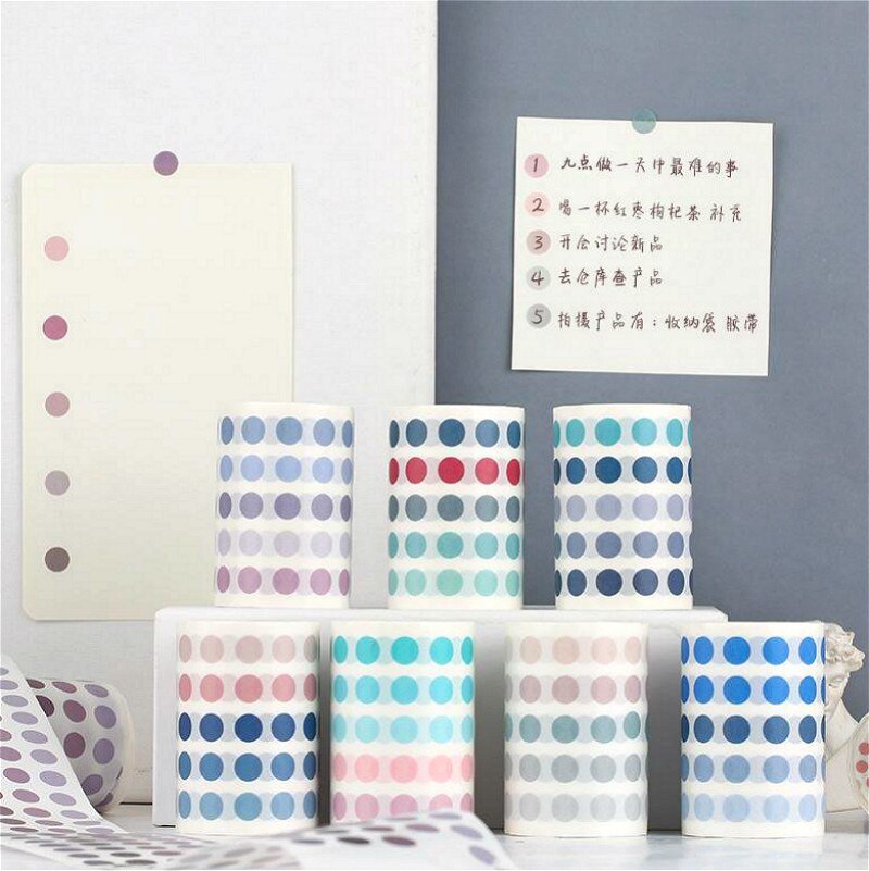 60Mm X 3M Base Element Decoratieve Plakband Dot Masking Washi Tape Diy Scrapbooking Sticker Label Japanse Briefpapier