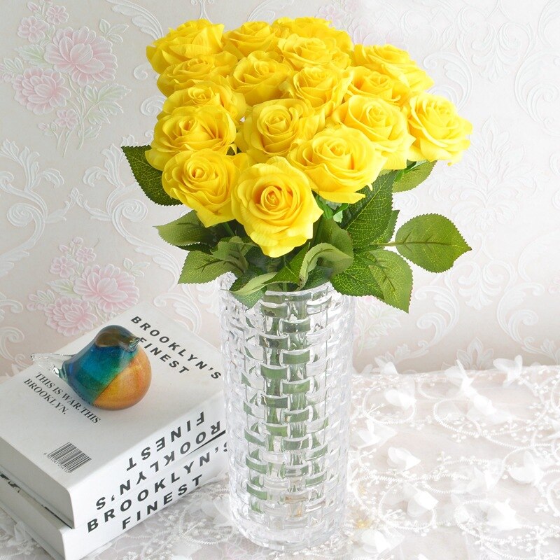 Simulation Feel Rose Valentine Wedding Home Decoration Flower MyMei