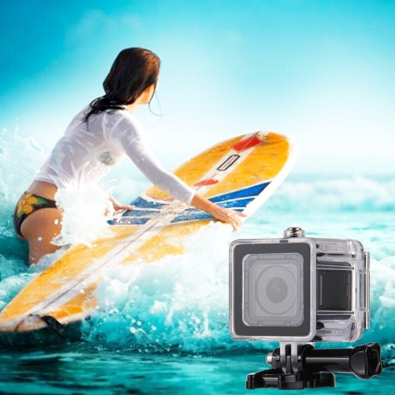 Für GoPro Held5 Sitzung Zubehör Wasserdichte Gehäbenutzen Fall 40 mt Tauchen Hülse für GoPro Held 4 Sitzung Wasserdicht fallen
