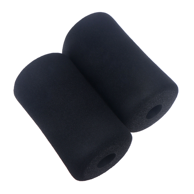 2Pcs Ab Training Sleeve Rolling Foam Roller Gym Exercise Foot Exercise Machines Roller Sit-up Board Hook Foot Foam Fitness Pads