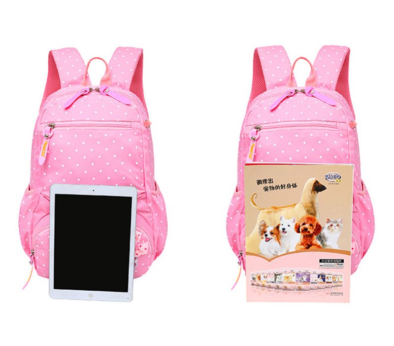 Nylon Waterdichte School Rugzak Zakken 3 Stks/set Kinderen Schoudertas Meisje Light Rugzakken Primaire Student' S Schooltassen