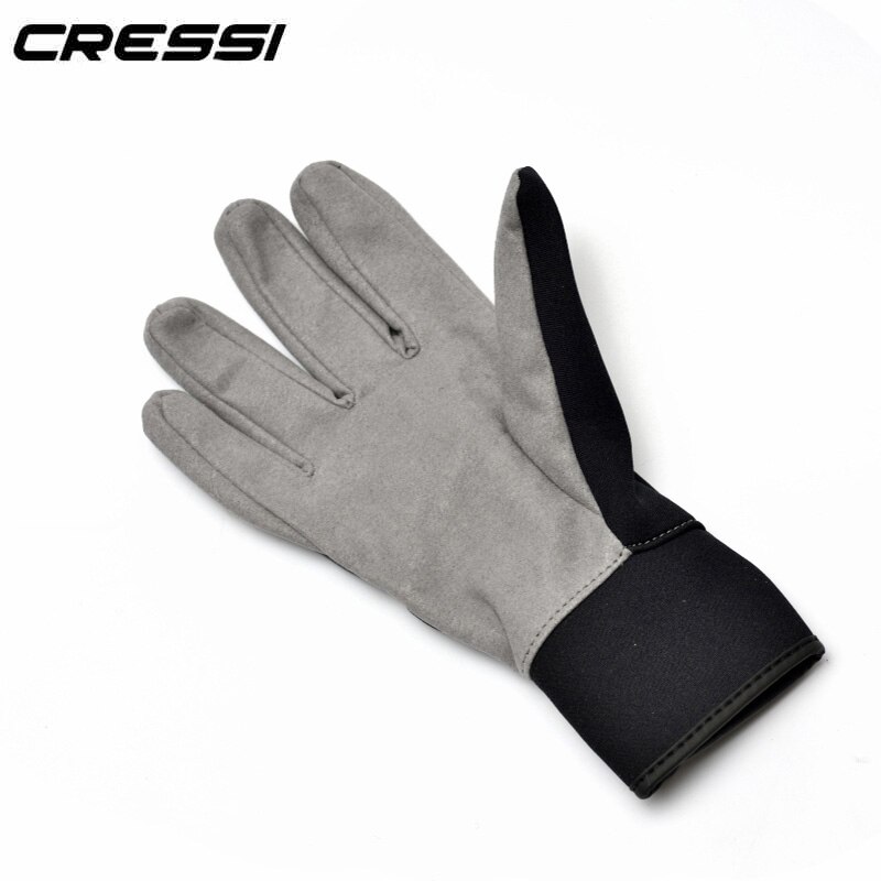 Cressi Tropical 2MM Neoprene Diving Gloves Scuba Diving Snorkeling Five Finger Glove Man and Woman for Adult