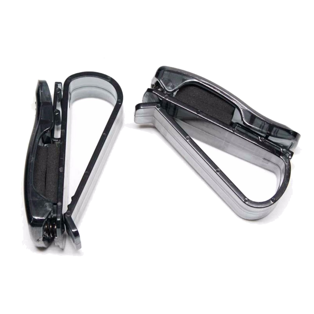 Auto-Brillenhalter für Sonnenblende, Sonnenbrillenhalter, Brillen-Clip-etui, universeller Auto-Visier-Brillen-Fahrkarte-Karten-Clip-Organizer