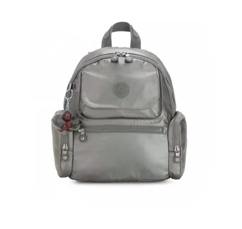Mochila informal para mujer, bolso de hombro con asa, correa de hombro, multicompartimiento, resistente, antirrobo: Dark grey