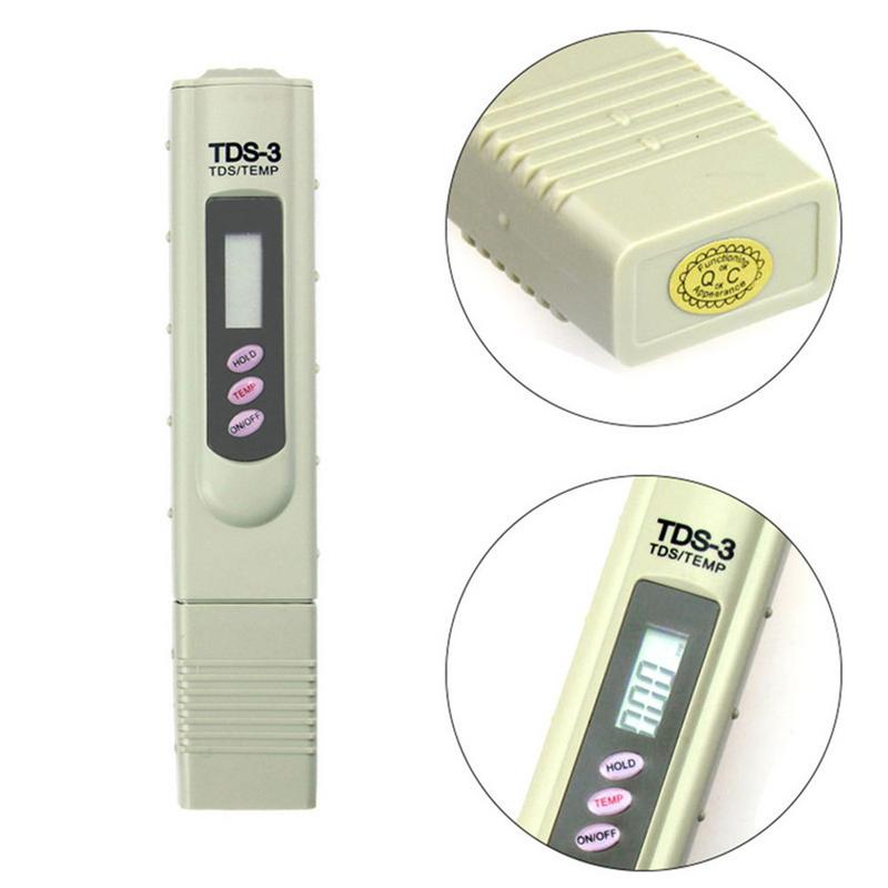 Medidor de pureza para água TDS-3, acessórios de purificador de água, caneta de filtro de teste
