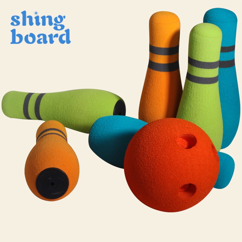 Indoor Bowling Game Set For Kids & Family - Desktop Bowling With 10 Pins & 4 Balls, Fun Interactive Toy