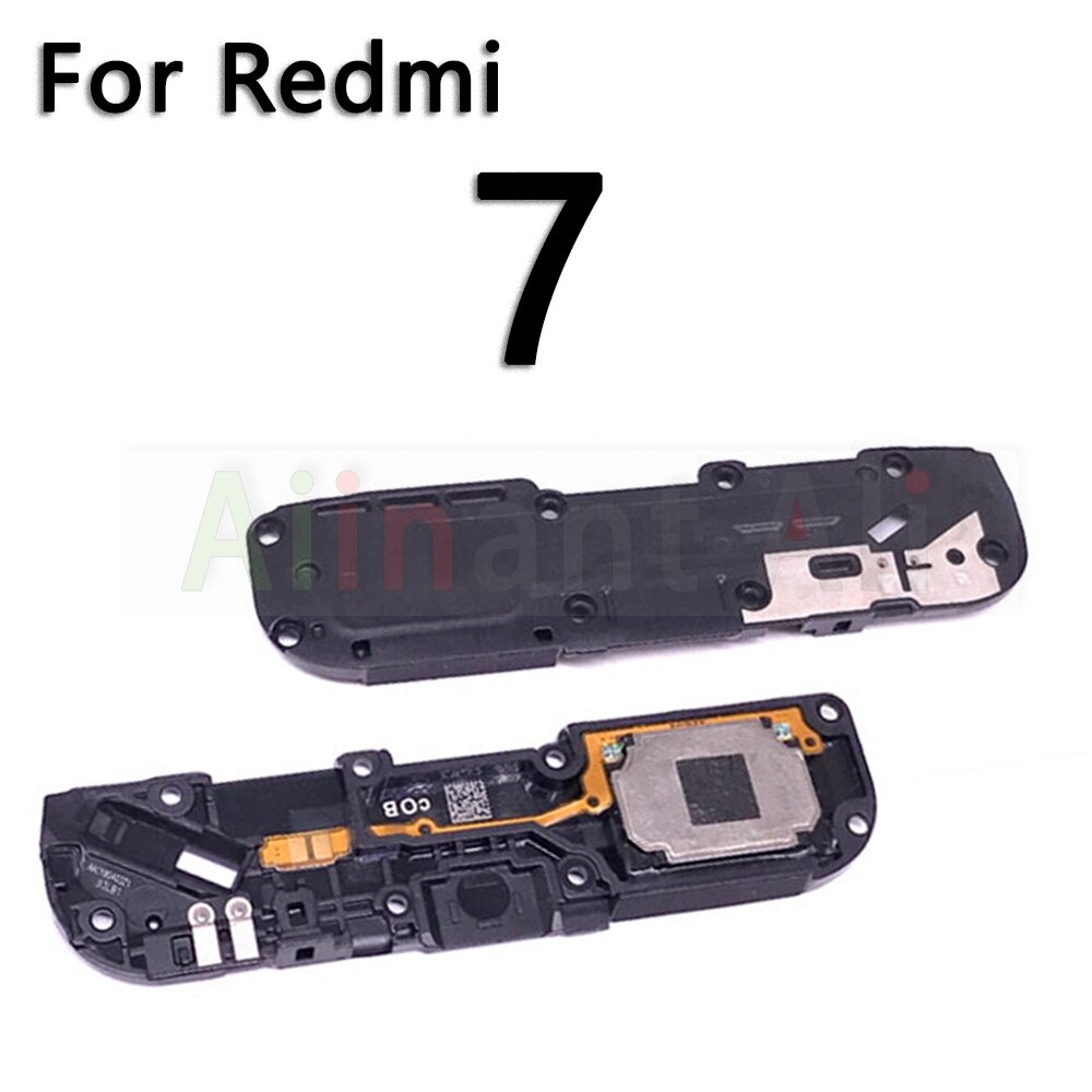 Zumbador de sonido inferior Original para altavoz Xiaomi Redmi Note 7 8 9 7A 8A 9A 8T 9S Pro Plus, Cable flexible de altavoz: For Redmi 7
