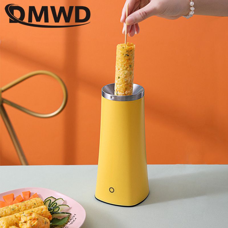 110V 220V Mini Egg Roll maker dog Grill Non-stick Coating Automatic Rising Omelette Sausage Baker Breakfast making Machine