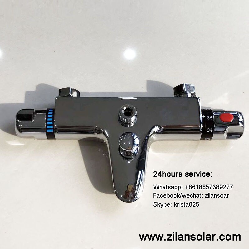 Thermostatic shower mixing valve