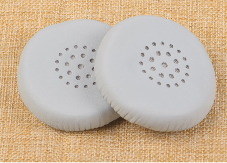 Geschikt voor sony wh -ch400 hoofdtelefoonhoes hoofdtelefoon oorkap spons oorkap leren etui: Grijs