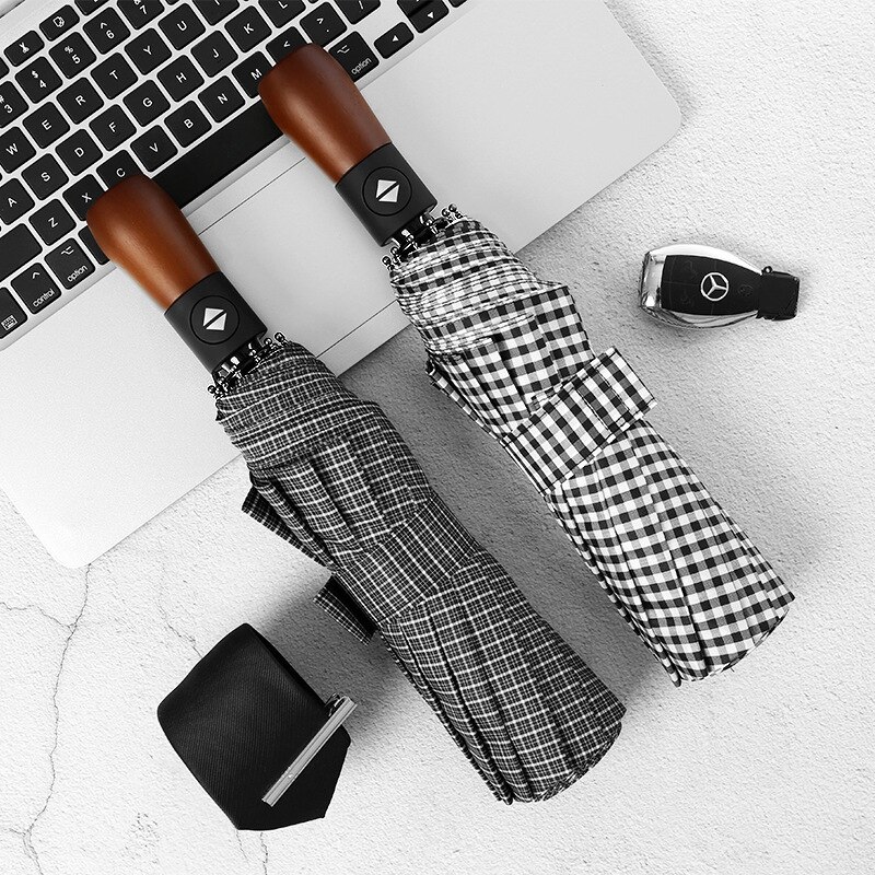 Strong Big Umbrella Male Female Automatic Parasols Waterproof Woman Rain Guarda Chuva Folding Windproof Men Umbrella Rain Gear
