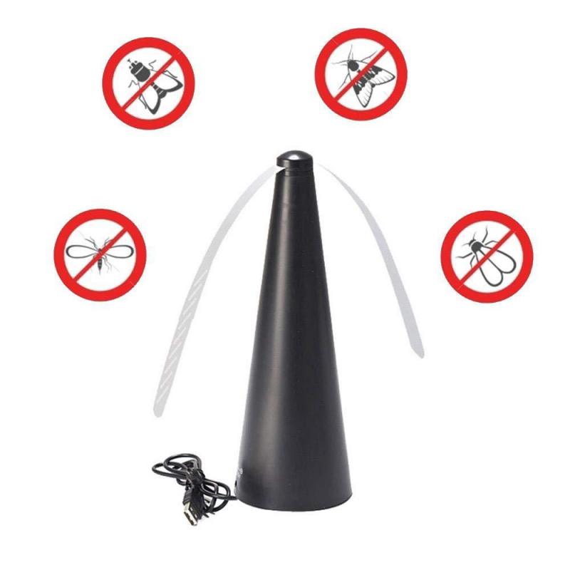 Criativo voar repelente ventilador manter moscas bugs afastado comida cozinha mesa protetor de comida ao ar livre mosquito mosca insetos repelente de pragas