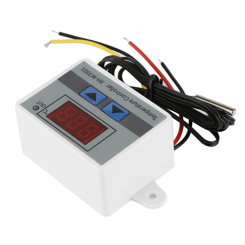 Thermostaat Controller 220V 10A Digitale Led Schakelaar Temperatuur Controller W/Sonde Slimme Temperatuurregeling Systeem