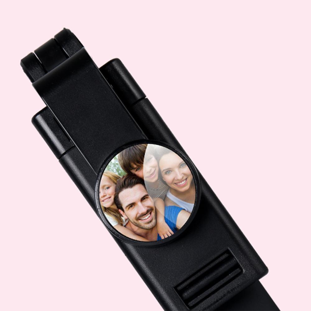 Multifunktionaler bluetooth-selfie-stick mit stativ, teleskopisch ausziehbar und faltbar, als hand-monopod für iphones/android-handys