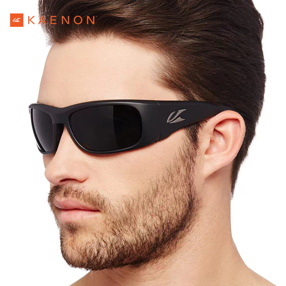 KAENON Klay Polarized Sunglasses for Men Outdoor Classic Casual Glasses TR90 Frame Sports Fishing Driving Eyewear