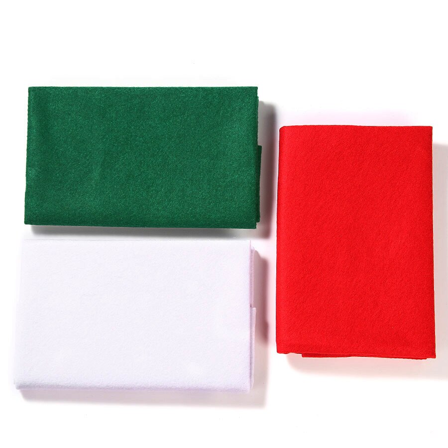 90X92CM Weihnachten Serie DIY Weichem Filz Stoff 1,4 MM Dicken Vlies Für Festival Heimat Dekoration Hand NäHenne Handwerk