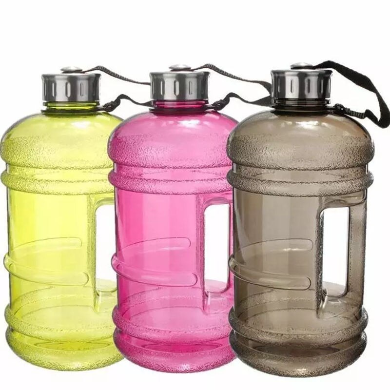 Water Bottle 2.2L Plastic Drinkware Tour Outdoor Sport School Novelty Shape Proof Seal Gourde Climbing Water Bottles